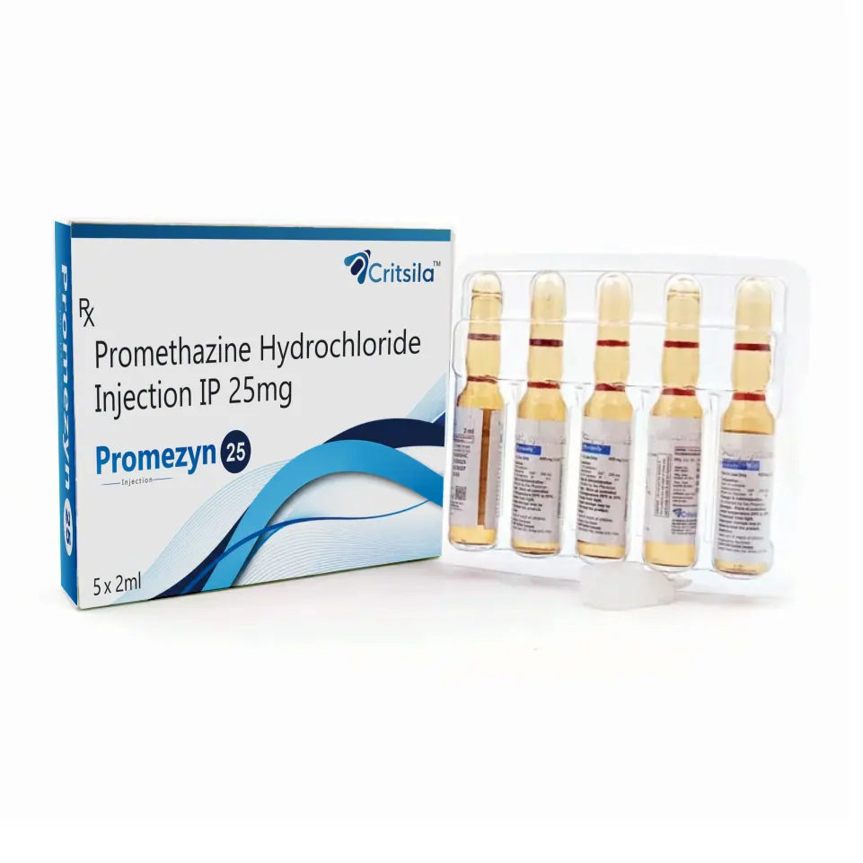 Antihistamine Injection Manufacturer India